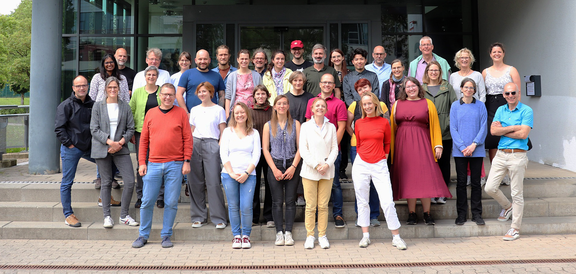 Group picture of the Base4NFDI team in June 2024