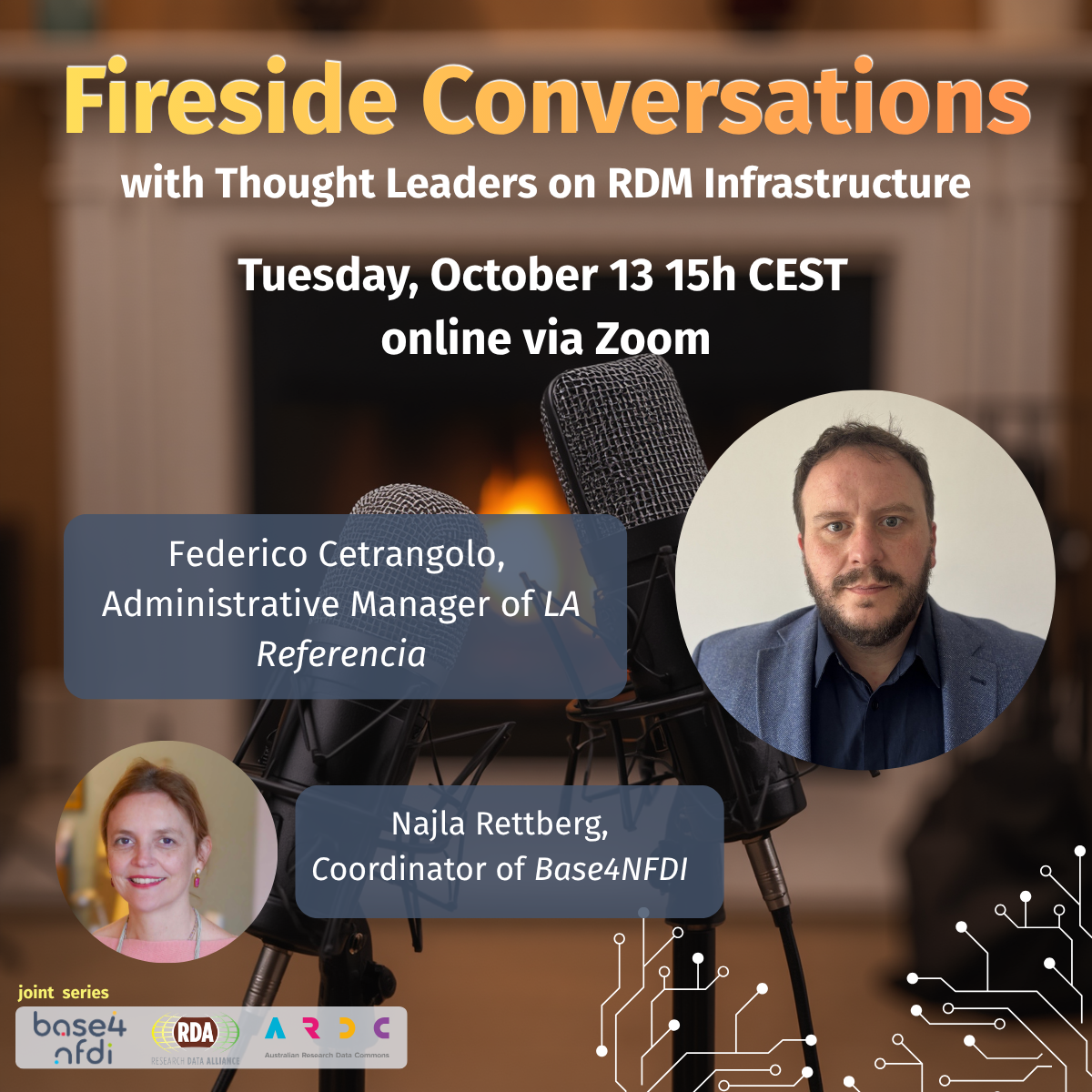 teaser picture for Base4NFDI Fireside Conversations with Federico Cetrangolo