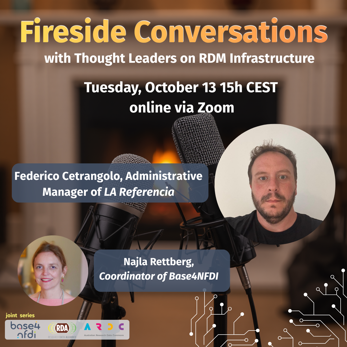 teaser picture of Fireside Conversation event with Federico Cetrangolol